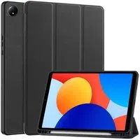 Custodia per Xiaomi Redmi Pad SE 8.7, Techsuit, Flex Trifold, Nera — 3