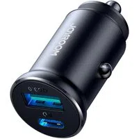 Caricabatterie Auto Joyroom JR-CCN05, 30W, 3A, 1 x USB-A - 1 x USB-C, Nero — 3