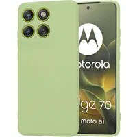 Custodia per Motorola Edge 70, Techsuit, SoftFlex, Matcha — 3