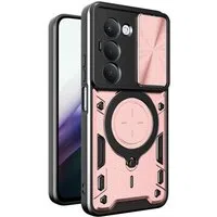 Custodia per Xiaomi Redmi 15 5G / 15 4G, Techsuit, CamGuard Pro, Rosa — 3