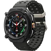 Custodia Spigen Rugged Armor per Samsung Galaxy Watch8 Classic, Opaca Nera ACS10012 — 3