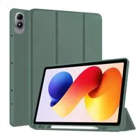 Custodia per Xiaomi Redmi Pad 2 Pro, Techsuit, Flex Trifold, Verde — 3