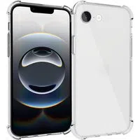 Custodia per Apple iPhone 17e / 16e, Techsuit, Shockproof Clear, Trasparente — 3