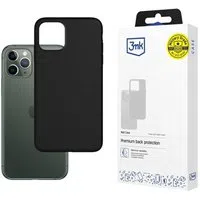 Custodia per Apple iPhone 12 / 12 Pro, 3MK, Nera Opaca — 3