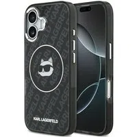 Custodia MagSafe per Apple iPhone 17, Karl Lagerfeld, IML Choupette's Head, Nera — 3