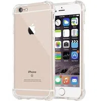 Custodia per Apple iPhone SE (2022) / SE (2020) / 8 / 7, Techsuit, Shockproof Clear, Trasparente — 3