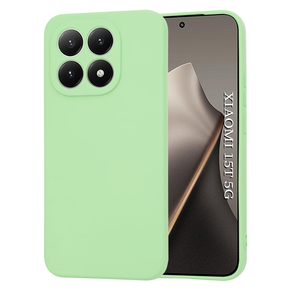 Techsuit Custodia per Xiaomi 15T, Techsuit, SoftFlex, Verde Chiaro
