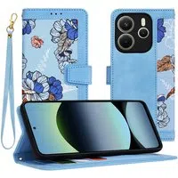 Custodia per Xiaomi Redmi Note 14 4G (Regionale), Techsuit, FlipCraft, Blu — 3
