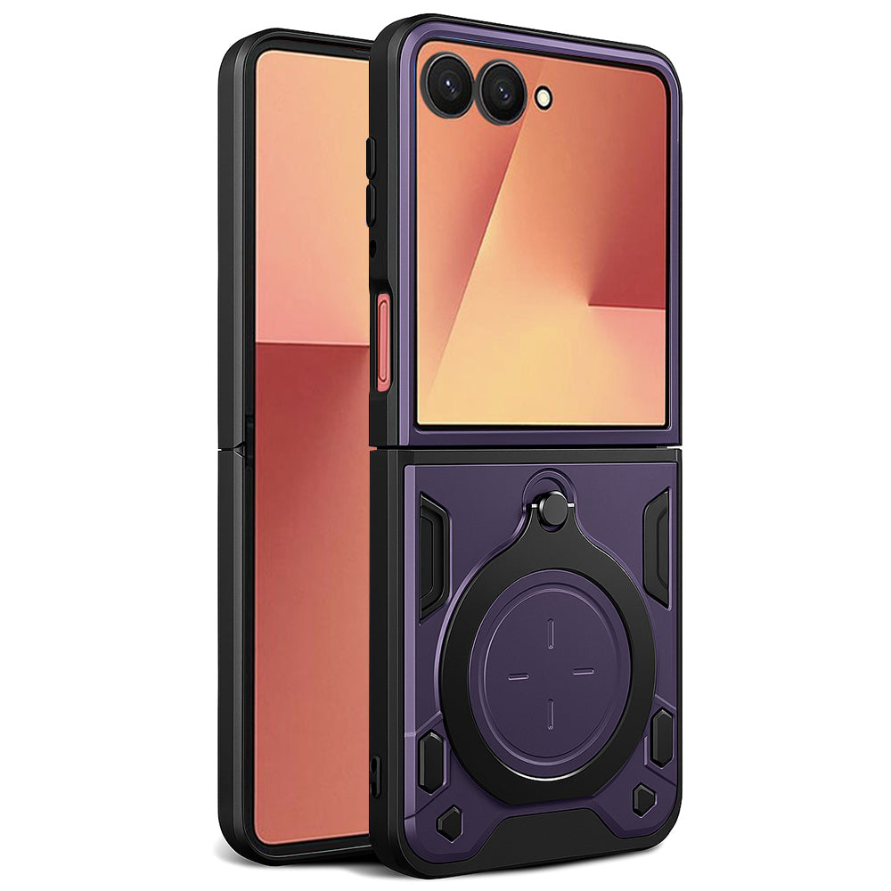 Techsuit Custodia per Samsung Galaxy Z Flip7 F766, Techsuit, CamGuard Pro, Viola