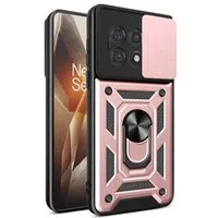 Custodia per OnePlus 13R, Techsuit, CamShield, Rosa — 3