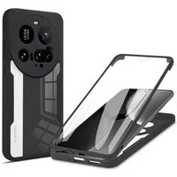 Custodia per Xiaomi 15 Ultra, Techsuit, ColorVerse 360, Nera — 3