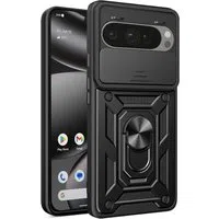 Custodia per Google Pixel 10 Pro XL, Techsuit, CamShield, Nera — 3