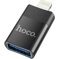 Adattatore OTG Lightning - USB-A HOCO UA17, Nero — 3