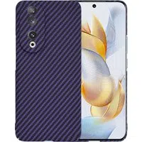 Custodia per Honor 90, Techsuit, Carbonite FiberShell, Viola — 3