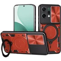 Custodia per Oppo Reno14, Techsuit, CamGuard Pro, Rossa — 3