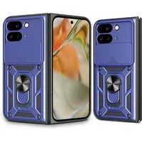 Custodia per Google Pixel 9 Pro Fold, Techsuit, CamShield, Blu — 3