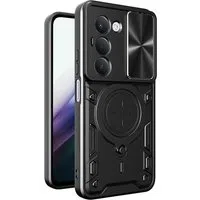 Custodia per Xiaomi Redmi 15 5G / 15 4G, Techsuit, CamGuard Pro, Nera — 3
