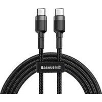 Cavo dati e ricarica USB-C - USB-C Baseus Cafule, 60W, 1m, nero CATKLF-GG1 CATKLF-GG1 — 3