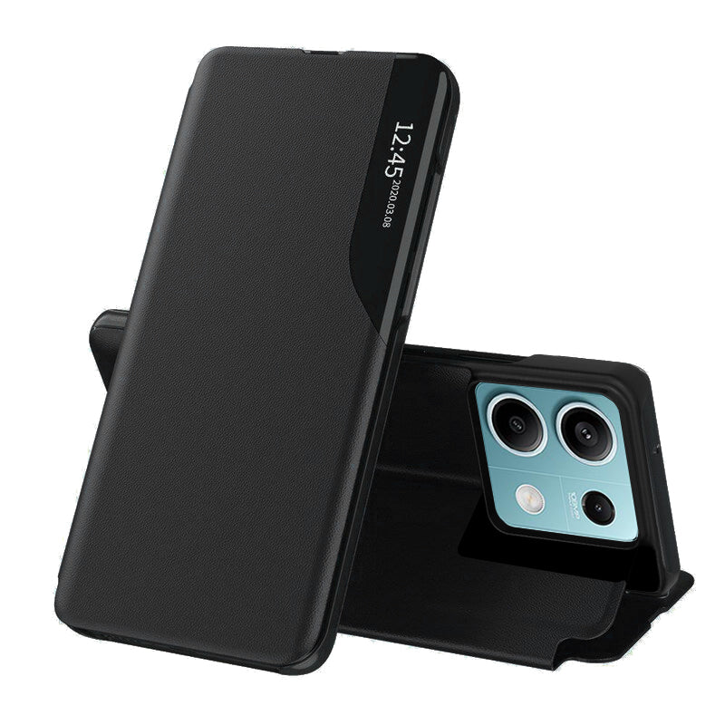 Custodia per Xiaomi Redmi Note 13 5G, Techsuit, eFold, Nera