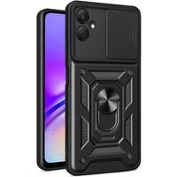 Custodia per Samsung Galaxy A05 A055, Techsuit, CamShield, Nera — 3