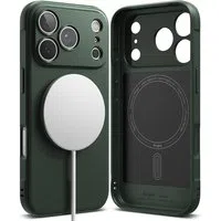 Custodia MagSafe per Apple iPhone 17 Pro Max, Ringke, Onyx, Verde Scuro — 3