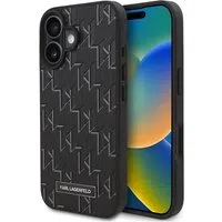 Custodia MagSafe per Apple iPhone 16, Karl Lagerfeld, Hot Stamp, Nera — 3