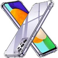 Custodia per Samsung Galaxy A52s 5G A528 / A52 5G A526 / A52 A525, Techsuit, Shockproof Clear, Trasparente — 3