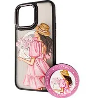 Custodia MagSafe per Xiaomi Redmi 10A / 9C, BOTER, MagPopsocket Luck Girl, Multicolore — 3