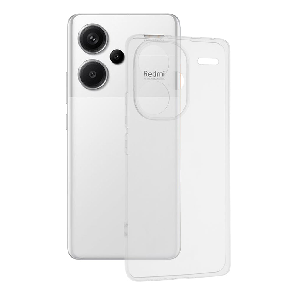 Custodia per Xiaomi Redmi Note 13 Pro+, Techsuit, Chiara, Trasparente