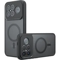 Custodia MagSafe per Xiaomi Poco F8 Ultra, Techsuit, PureFrost, Nera Satinata — 3