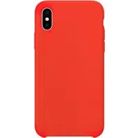 Custodia per Motorola Moto G8, OEM, Pure Silicone, Rossa — 3