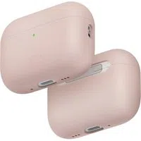 Custodia UNIQ Lino per Apple AirPods Pro 3, Rosa — 3