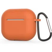Custodia Techsuit Silicone per Apple AirPods 4, Arancione — 3