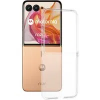 Custodia per Motorola Razr 50 Ultra, Techsuit, Chiara, Trasparente — 3
