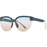 Occhiali da Sole Donna Techsuit 6506, Verde Marrone — 3