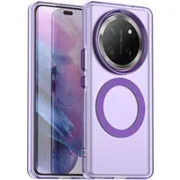 Custodia MagSafe per Honor X9c / Magic7 Lite, Techsuit, CandyCase, Viola — 3