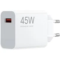 Caricabatterie Rete Xiaomi, 45W, 4.1A, 1 x USB-A, Bianco BHR07SLEU — 3