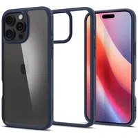 Custodia per Apple iPhone 16 Pro Max, Spigen, Ultra Hybrid, Blu Navy ACS07997 — 3