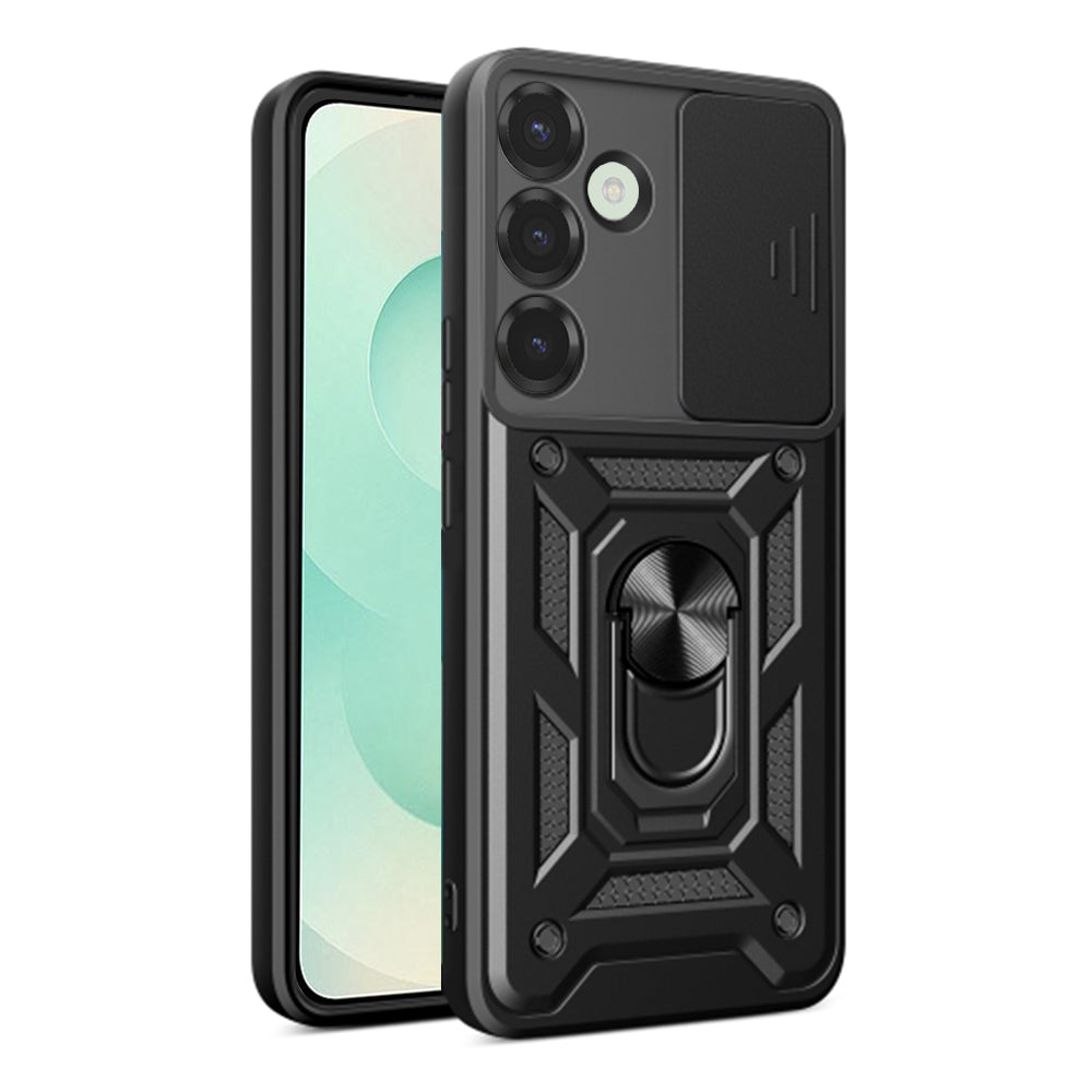 Techsuit Custodia per Samsung Galaxy S25+ S936, Techsuit, CamShield, Nera