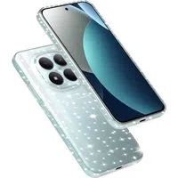 Custodia per Xiaomi Redmi Note 15 Pro 5G, Techsuit, SparkleSkin, Trasparente — 3