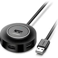 Hub USB UGREEN CR106, 4 x USB-A, 1m, Nero — 3