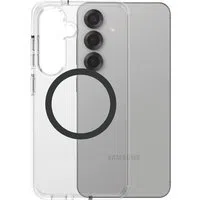 Custodia per Samsung Galaxy S25 S931, PanzerGlass, Care Urban Combat, Trasparente Nera — 3