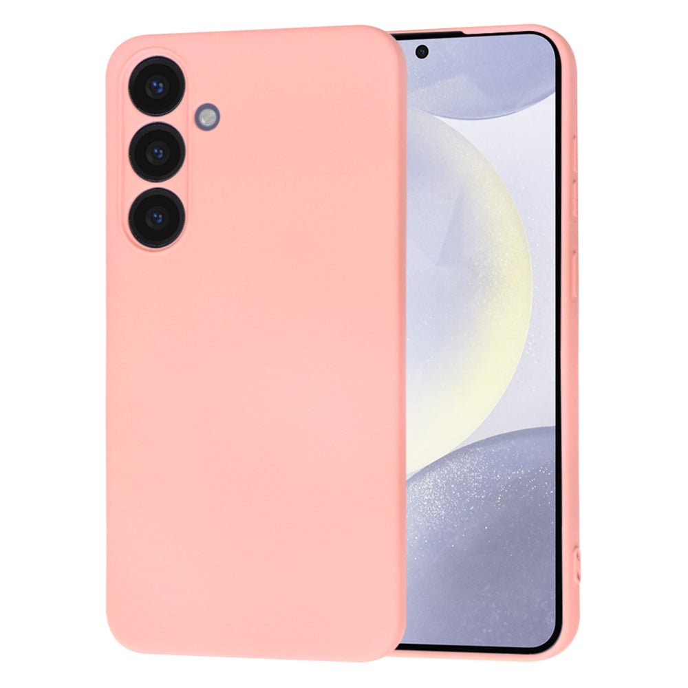 Techsuit Custodia per Samsung Galaxy S24+ S926, Techsuit, SoftFlex, Rosa Chiaro
