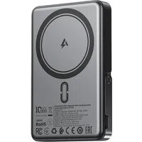 Batteria Esterna Wireless Acefast M17, 10000mAh, 22.5W, PD + FQI, 1 x QI - 1 x USB-C, Nera — 3