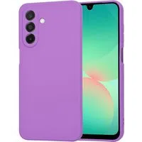 Custodia per Samsung Galaxy A26 A266, Techsuit, SoftFlex, Viola — 3