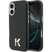 Custodia MagSafe per Apple iPhone 17, Karl Lagerfeld, Karl Head Logo, Nera — 3