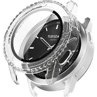 Custodia Techsuit Defense360 Pro per Xiaomi Watch S3, Trasparente — 3