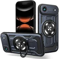 Custodia per Apple iPhone 17 Air, Techsuit, RuggedCam, Blu — 3
