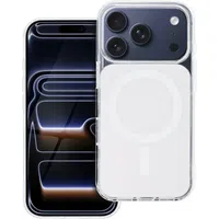 Custodia MagSafe per Apple iPhone 17e / 16e, OEM, Clear Fusion Mag Cover, Bianca — 3