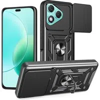 Custodia per Honor 400 Lite, Techsuit, CamShield, Nera — 3